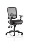 Portland Iii High Mesh Back Task Operator Office Chair With Arms OP000110 2