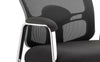 Portland Medium Mesh Back Straight Leg Visitor Chair With Arms BR000115 3