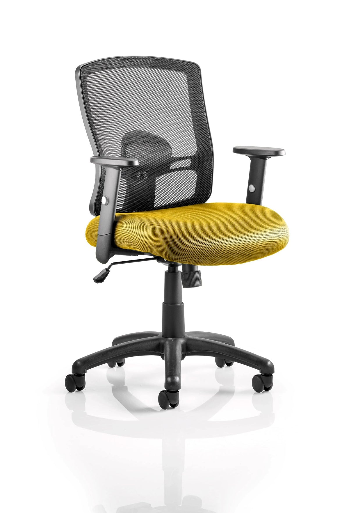 Portland Medium Mesh Back Task Operator Office Chair With Arms KCUP0477 1