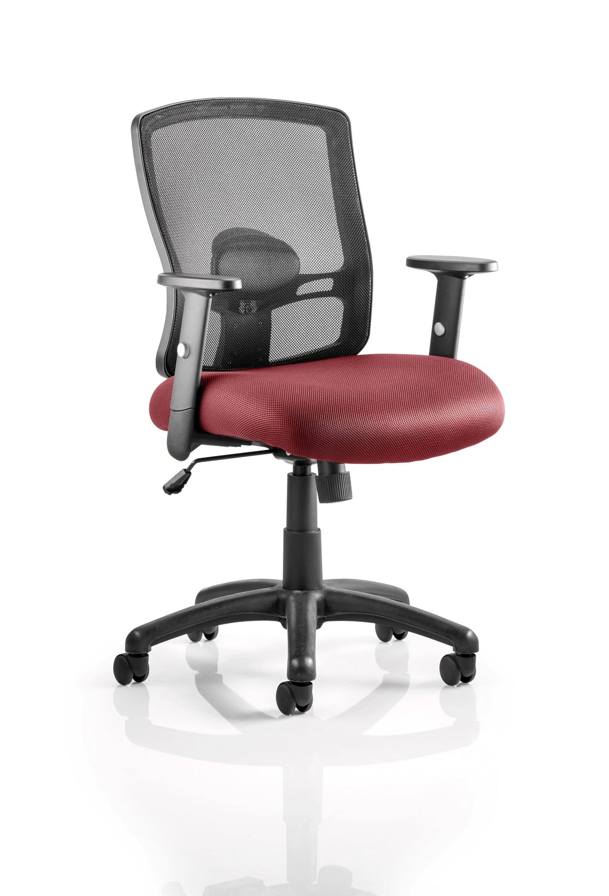 Portland Medium Mesh Back Task Operator Office Chair With Arms KCUP0478 1