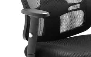 Portland Mesh Back Cantilever Visitor Chair With Arms EX000136 3