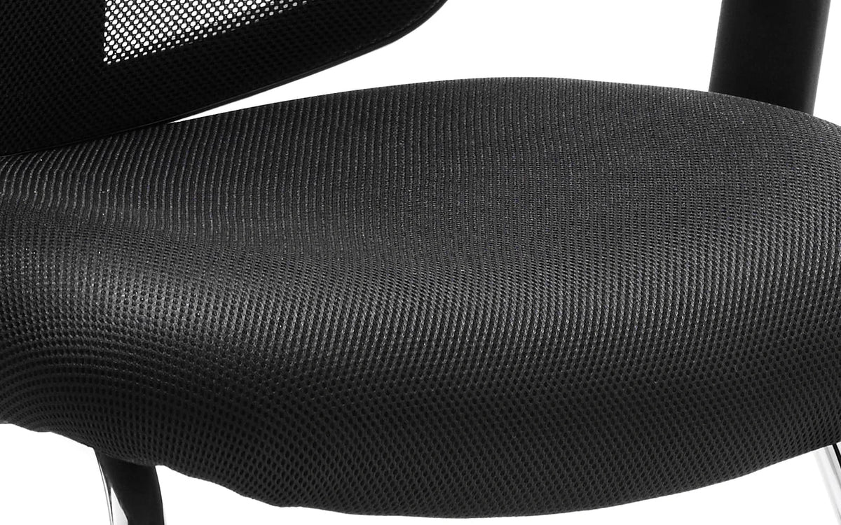 Portland Mesh Back Cantilever Visitor Chair With Arms EX000136 4