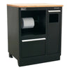 Premier Corner Storage System with Hardwood Worktop 1.71m APMSCOMBO6W 6