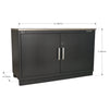 Premier Heavy-Duty Modular Floor Cabinet 2 Door 1550mm APMS02 5