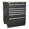 Premier Heavy Duty Modular Floor Cabinet 6 Drawer 775mm APMS03 1new