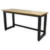 Premier Heavy-Duty Steel Adjustable Workbench with Wooden Worktop 1830mm APMS22 3
