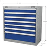 Premier Industrial Cabinet 7 Drawer API9007 9