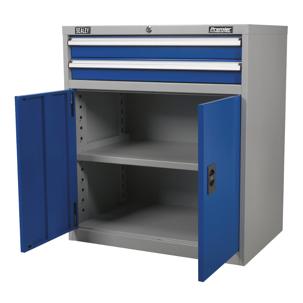 Premier Industrial Industrial Cabinet with 2 Drawers and 1 Shelf API8810 8