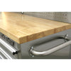 Premier Mobile Stainless Steel Tool Cabinet 10 Drawer with Backboard and 2 Wall Cupboards AP5520SS 5
