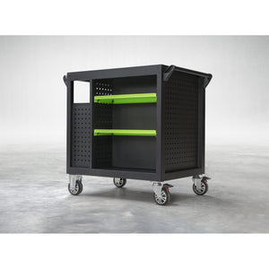 Premier Mobile Workstation with 7 Drawers and Cupboard 920mm AP36MWS 12