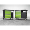 Premier Mobile Workstation with 7 Drawers and Cupboard 920mm AP36MWS 9