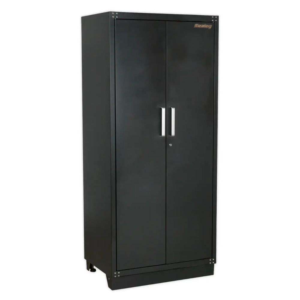 Premier Storage System with Hardwood Worktop 2.48m APMSCOMBO1W 5