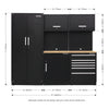 Premier Storage System with Hardwood Worktop 2.48m APMSCOMBO1W 8