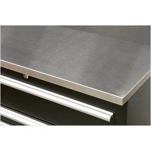 Premier Storage System with Stainless Worktop 3.55m APMSCOMBO7SS 9