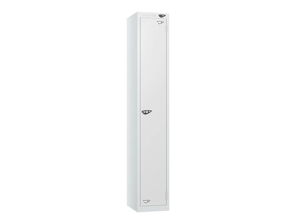 Prime 1 Door Steel Locker Arctic White Arctic White