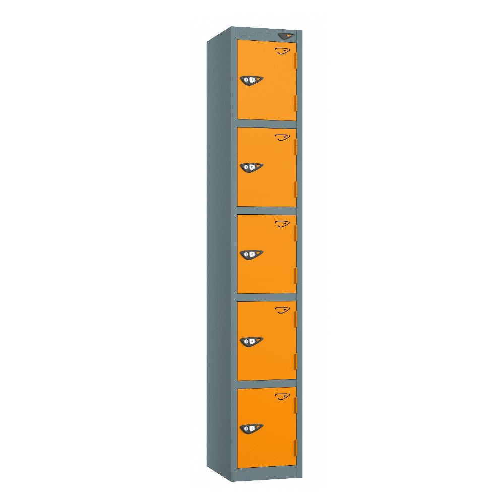 Prime 5-Door Steel Locker Slate Grey Magma
