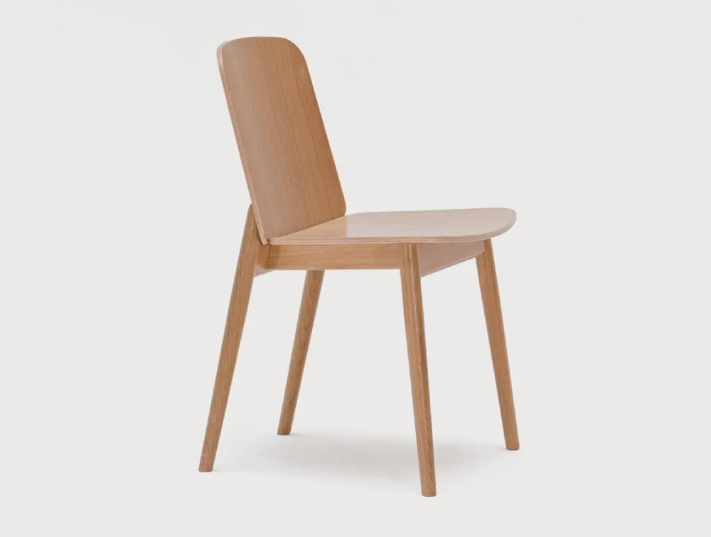 Prop Wooden Dining Chair without Armrests 2