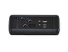 Protea 1 No UK Socket On Desk Power Module Black