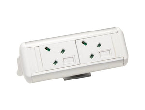 Protea On Desk Power Module With 2X Power 2X Data And 2X Usb Charge White 6