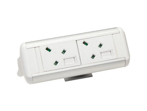 Protea On Desk Power Module With 2X Power And 2X Data Black 11