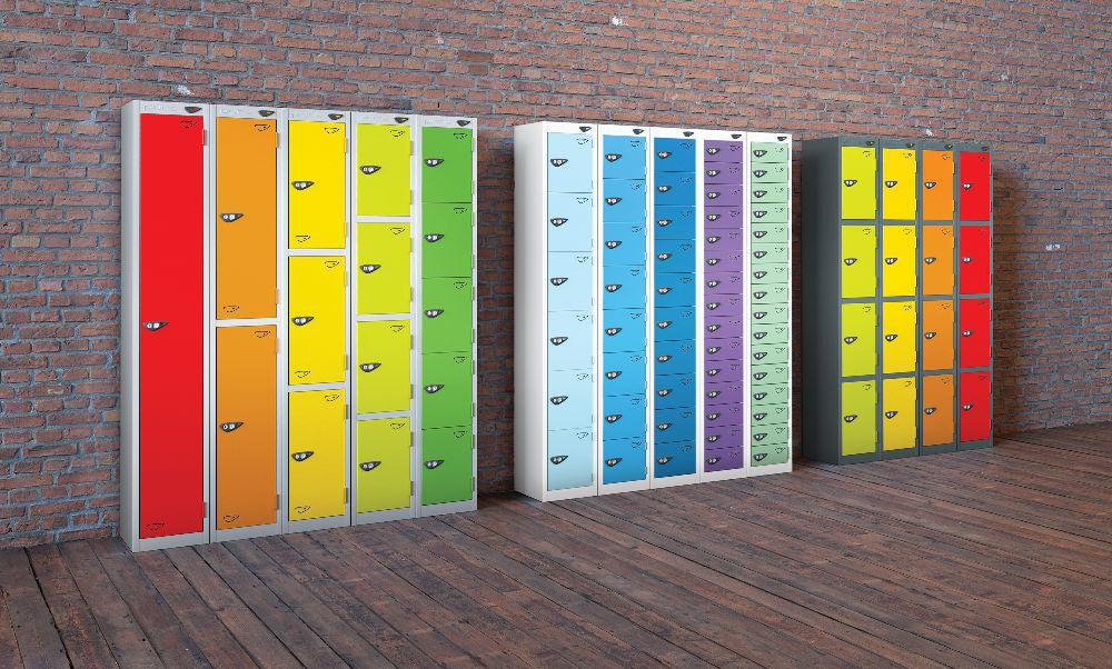 Pure Compact Steel lockers colours Mill