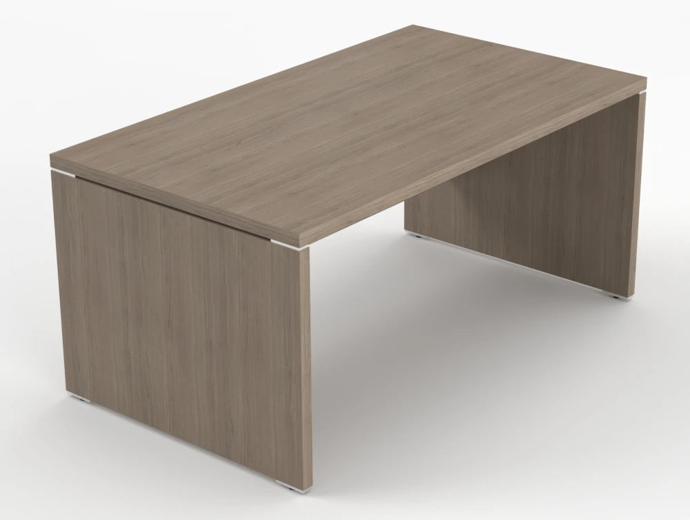 Quando Executive Desk Grey Oak Finish 1600Mm