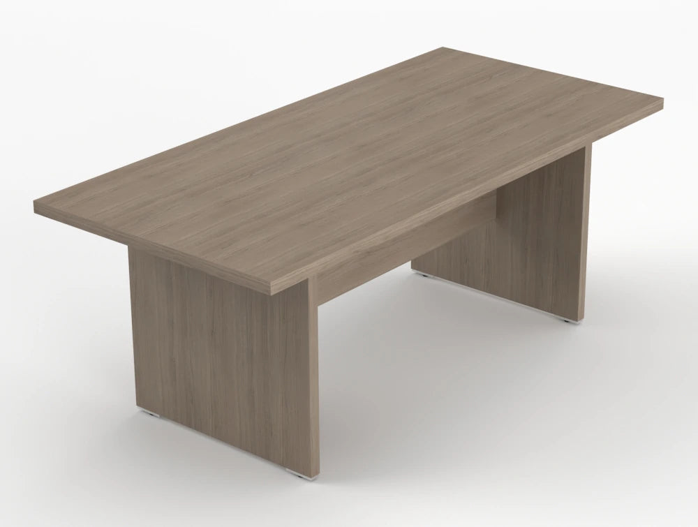 Quando Executive Meeting Table Grey Oak Top