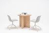 Quando Executive Round Meeting Table with Office Chairs