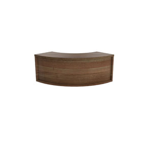 Reception Modular Corner Hutch Unit (FSC) RCMCHDW 5