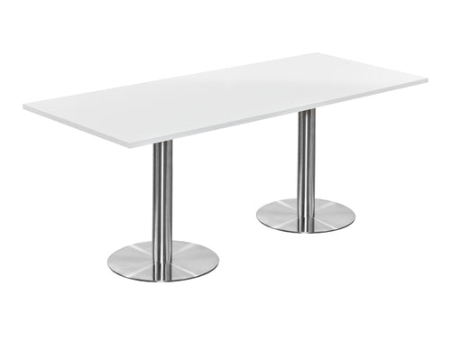 Rectangular Dining or Conference Black Table 1800mm