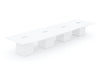 Rectangular Meeting Room Table with Cube Legs 2