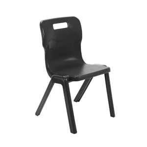 Recycled Titan 1-Piece Chair - Size 5 - Recycled Black