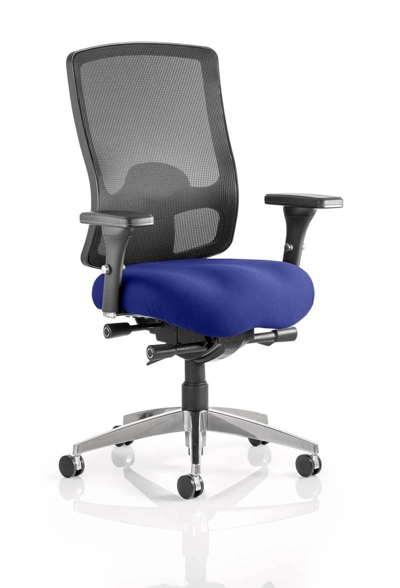 Regent High Mesh Back Task Operator Office Chair With Arms KCUP0499 1