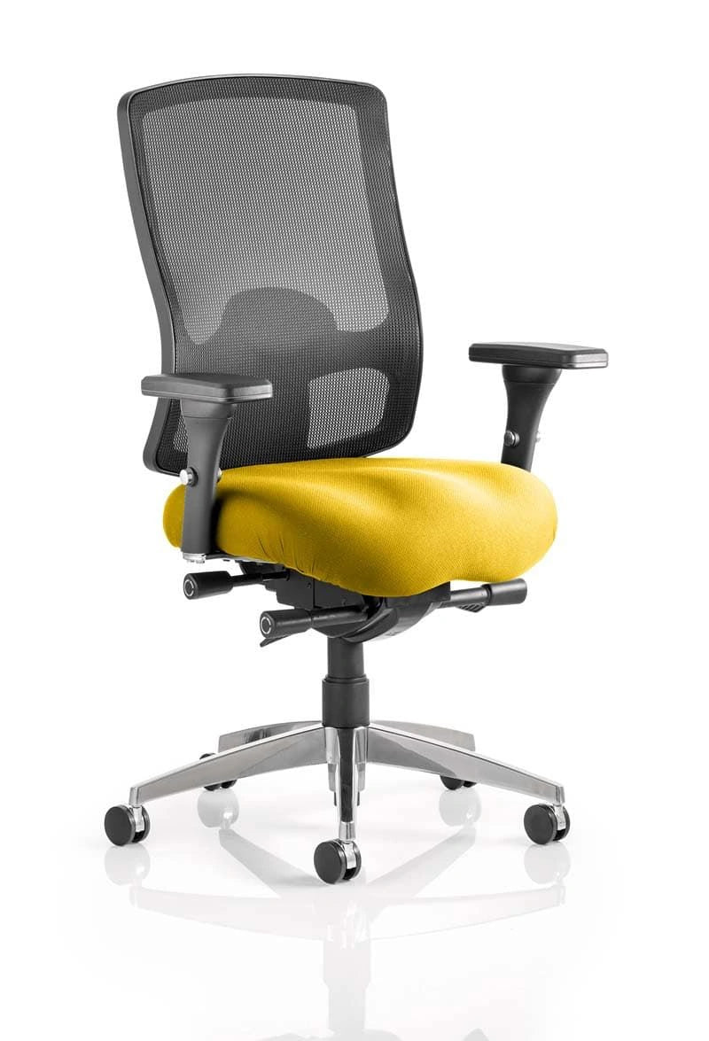 Regent High Mesh Back Task Operator Office Chair With Arms KCUP0501 1