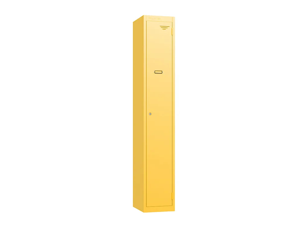 Retro 1-Door Steel Locker - Sunflower