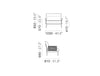 Reva Twist Lounge Outdoor Armchair Dimensions