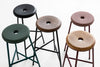 Rotor Upholstered and Wooden Bar Stools