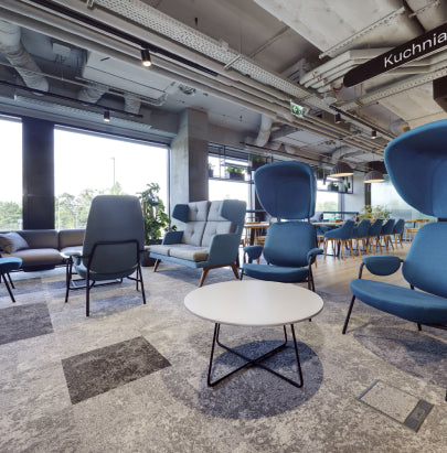 Acoustic Celing Lighting in Meeting Room