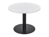 Round Dining Black Table 1000mm 2