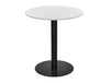 Round Poseur Black Table 1000mm