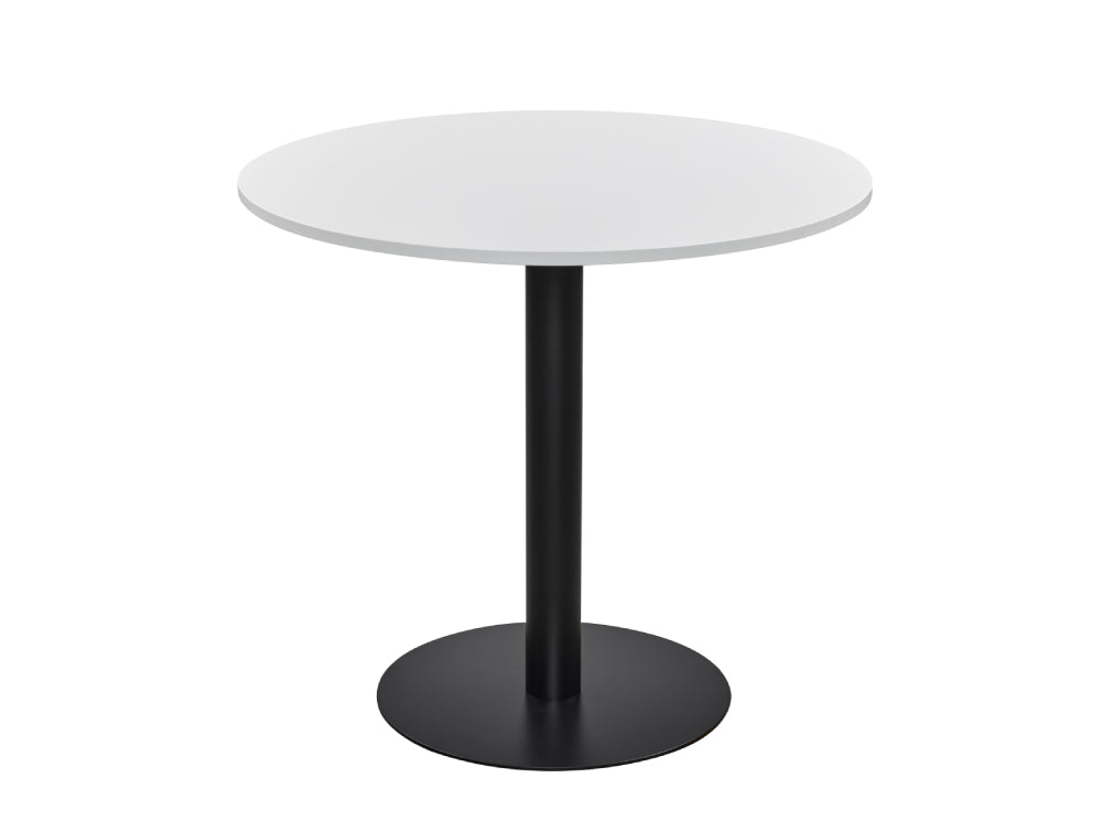 Round Poseur Black Table 1200mm
