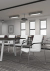 Sandy Series Chair  Chrome Frame  Black Arms 3