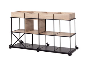 Saar Mobile 8 Shelving Unit 2