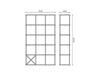 Saar Modules Metal Shelving Unit Dimensions