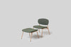 Samoo Upholstered Chair with Metal Legs 14