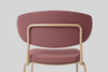 Samoo Upholstered Chair with Metal Legs 3