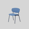 Samoo Upholstered Chair with Metal Legs 5