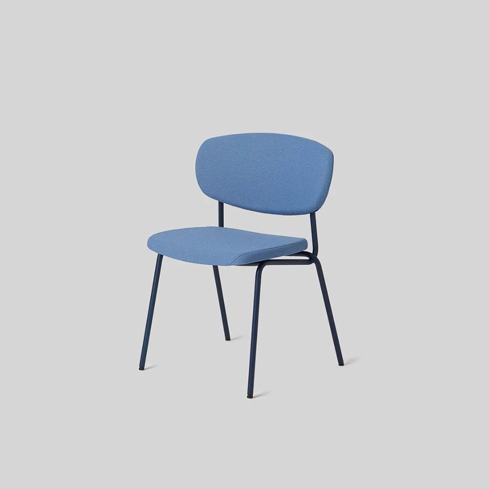 Samoo Upholstered Chair with Metal Legs 5