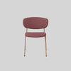 Samoo Upholstered Chair with Metal Legs 7