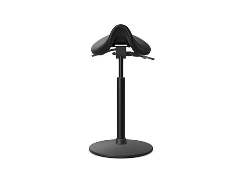 Sella Height Adjustable Sit Stand Stool With Round Base